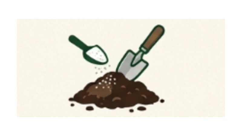 土作り（pH調整）