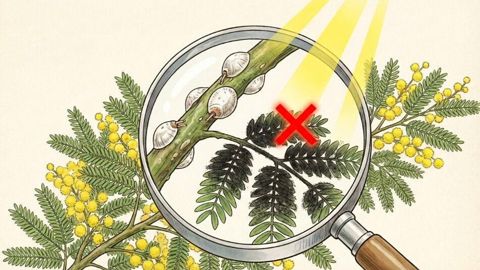 カイガラムシなどの害虫被害