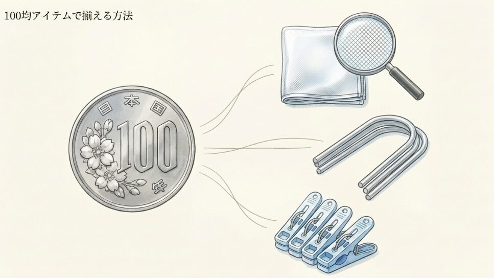100均アイテムで揃える方法