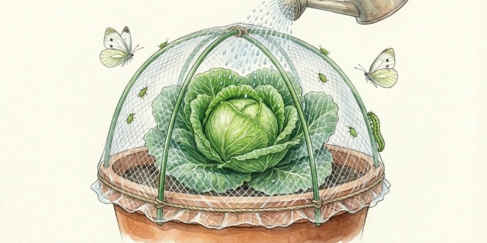 葉を食べる厄介な害虫と防虫対策