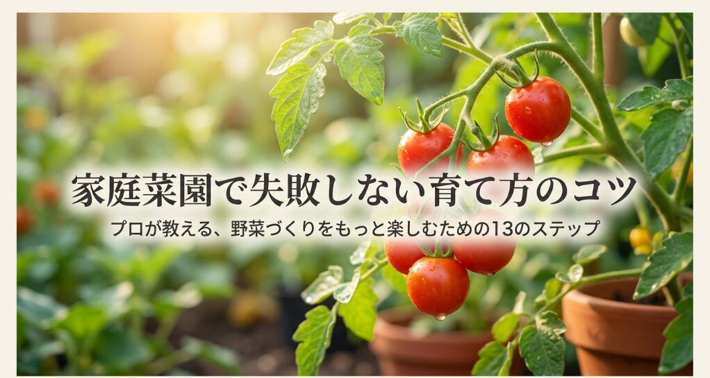 家庭菜園で失敗しない