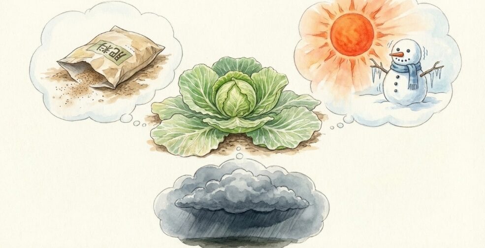 結球しない原因と対策方法