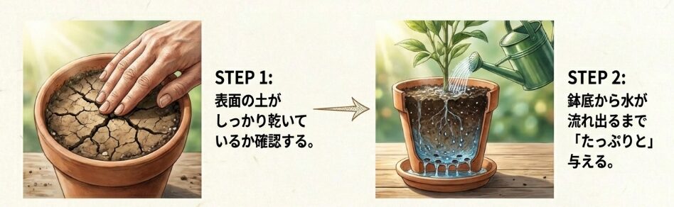 水やりのコツ