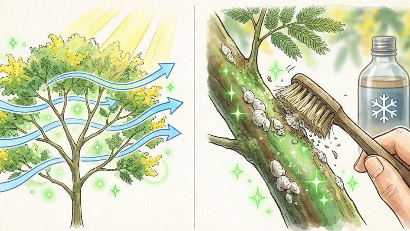 害虫を予防する日々のチェック