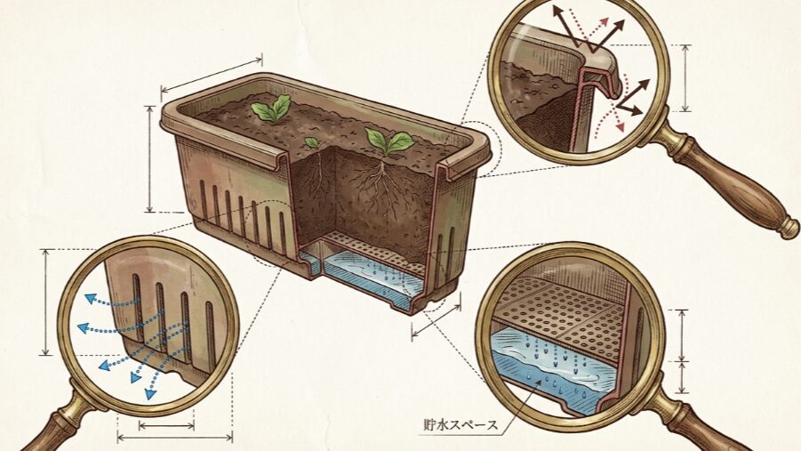 野菜用プランターのサイズの特徴