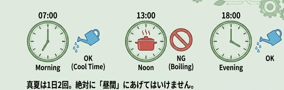 効果的な水やりの頻度とタイミング