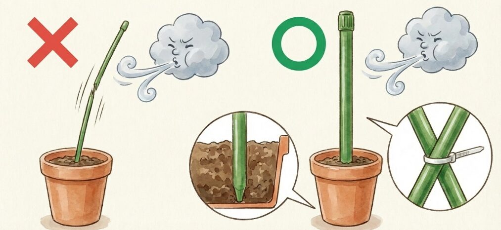 頑丈な支柱の選び方とコツ