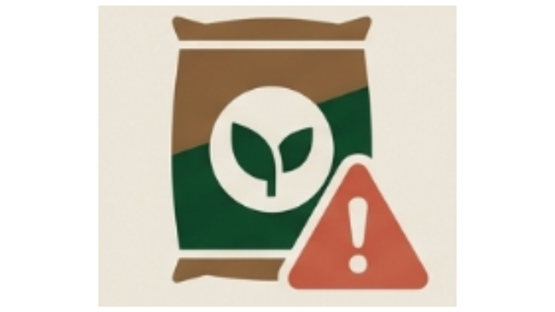 肥料の与えすぎ