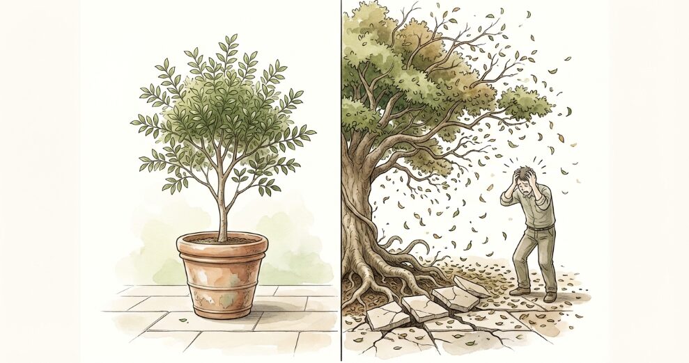 シマトネリコを植えて後悔？