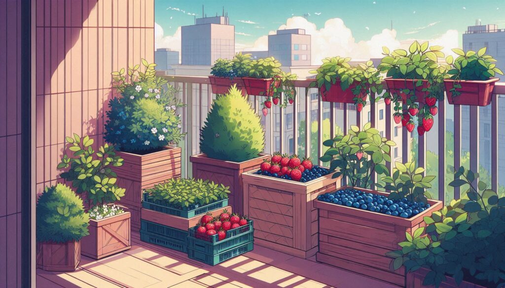 ベランダでも育てやすい果物の種類