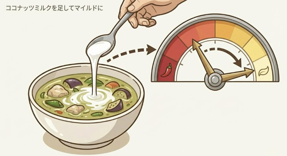 いなばのグリーンカレーがまずいと感じた時の対処法