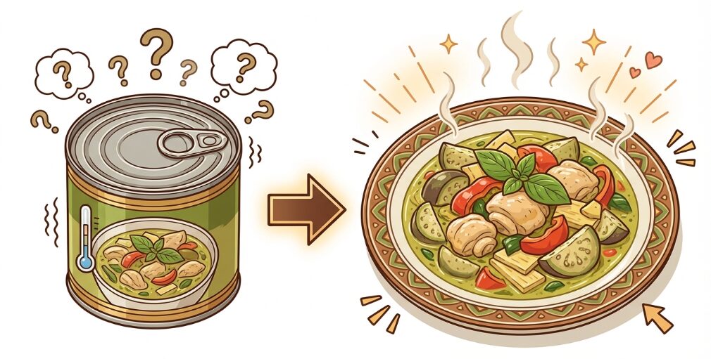 いなばのグリーンカレーはまずい？