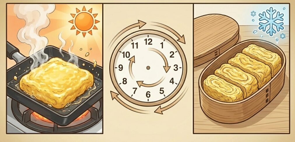 冷めた時にでんぷんが固まる性質の影響