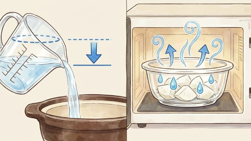 ルーが水っぽくなる失敗を防ぐコツ