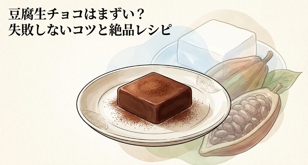 豆腐生チョコはまずい？