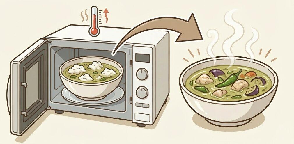 美味しく食べるための温め方