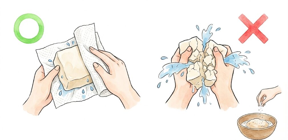 水っぽくなるのを防ぐコツ