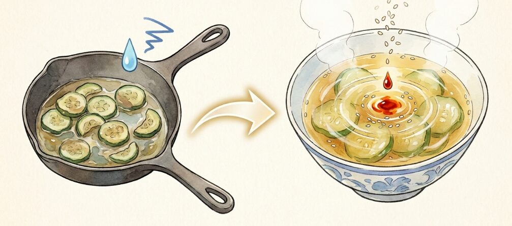 失敗作を美味しいスープにリメイク