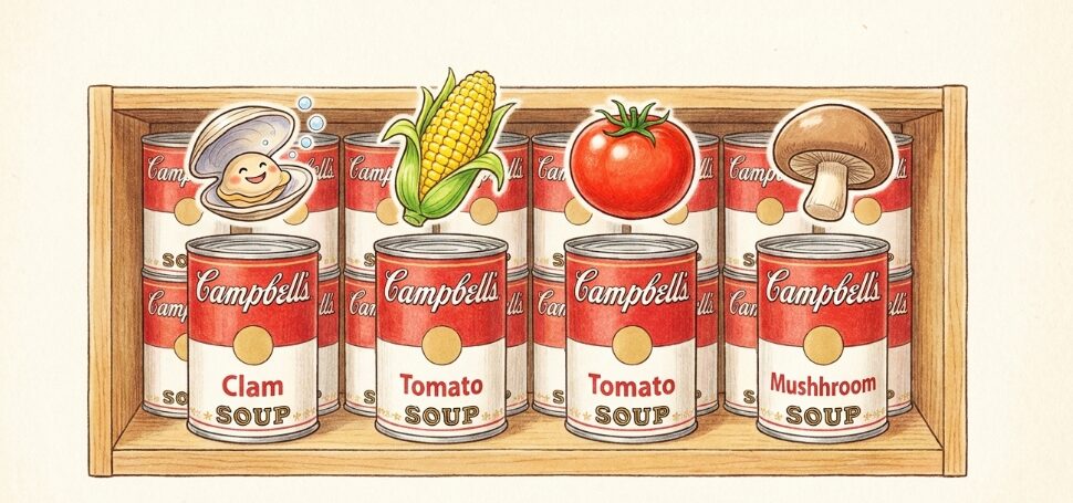 種類豊富なキャンベルスープの魅力