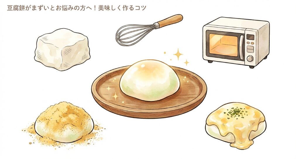 豆腐餅がまずいとお悩みの方へ！