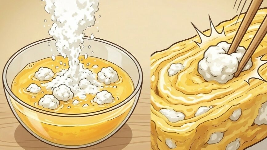 片栗粉の溶け残りがもたらす食感の悪さ