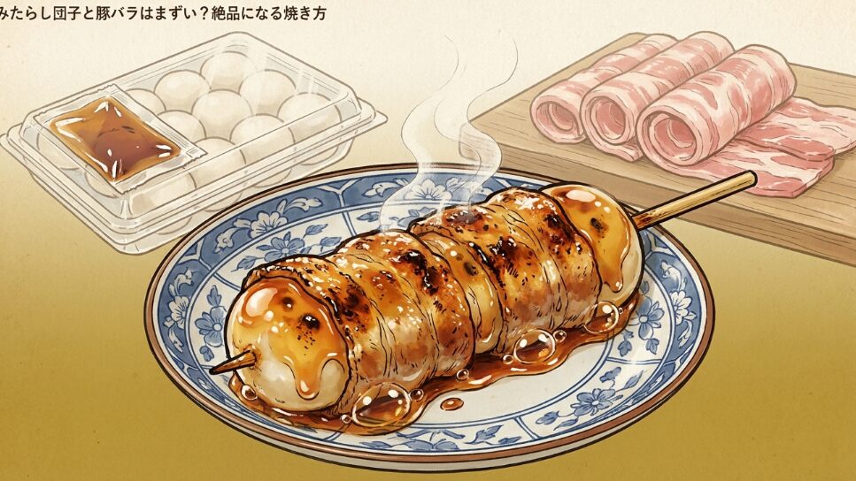 みたらし団子と豚バラはまずい？