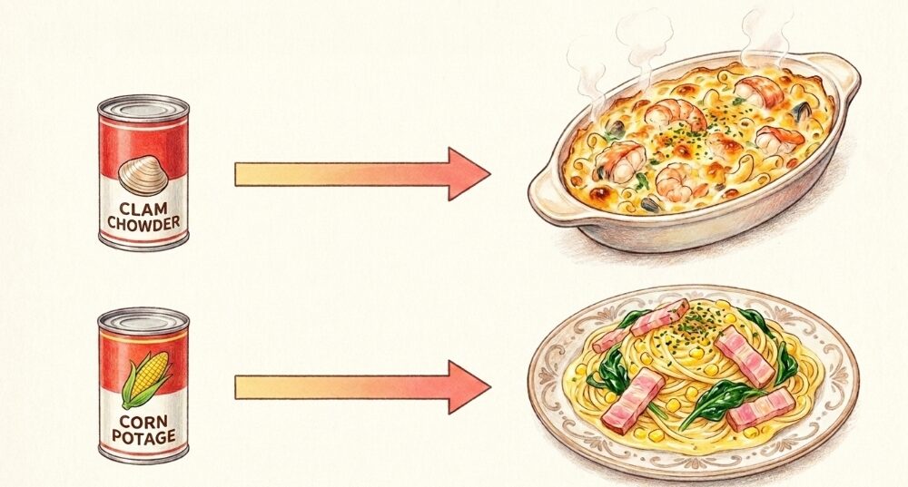 アレンジ次第で絶品料理に変わる魔法