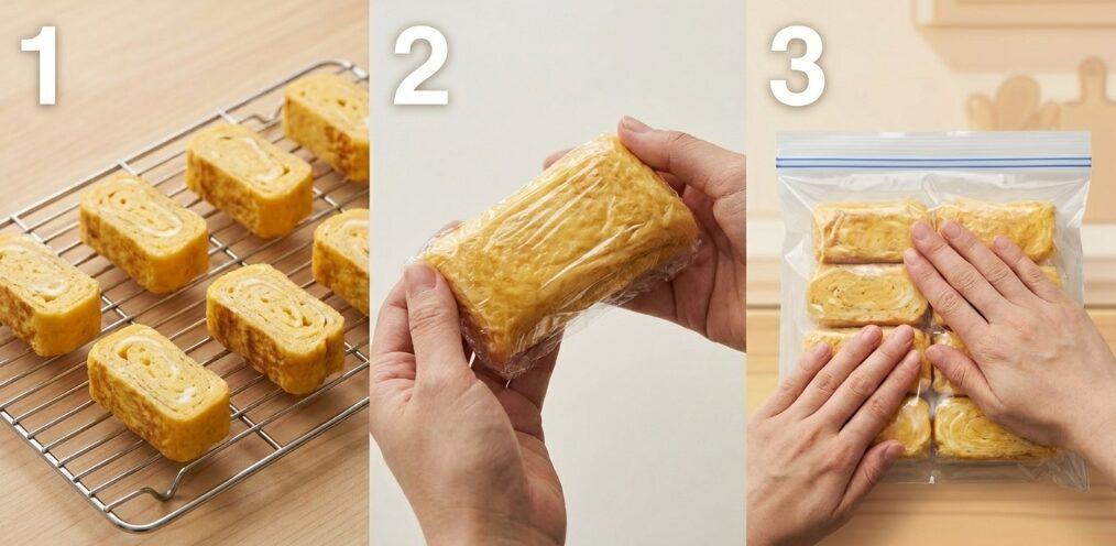 冷凍保存する際においしさを保つポイント