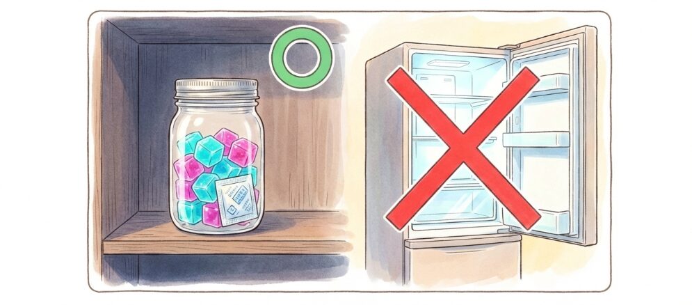 長持ちさせる正しい保存方法