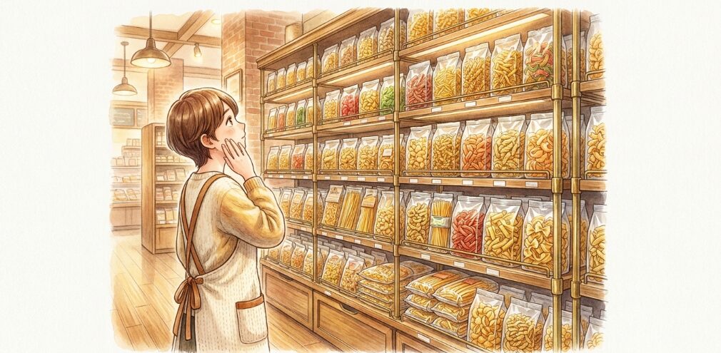 パスタの種類を理解する