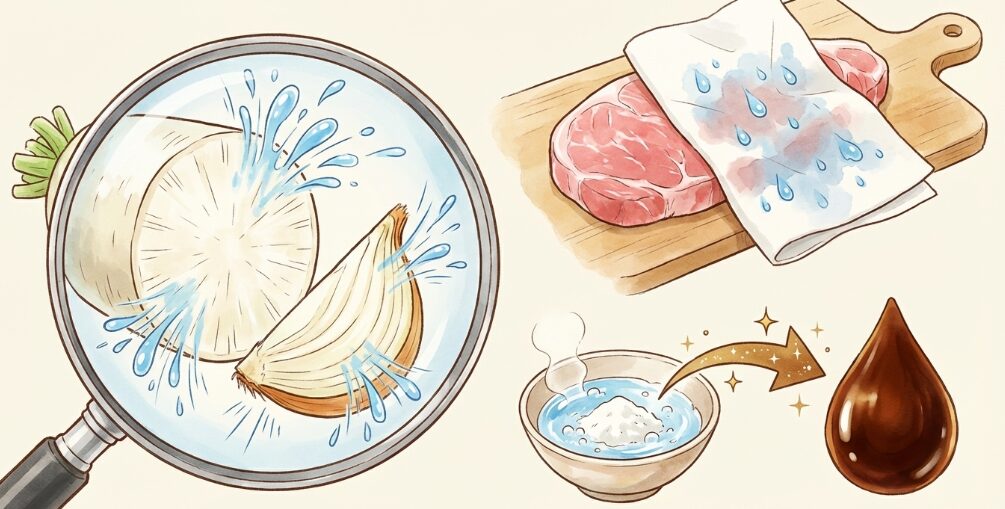 味が薄い・水っぽいと感じる理由