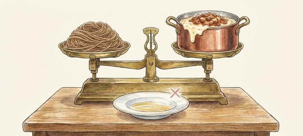 ソース選びで変わる全粒粉パスタとの相性