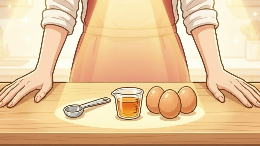 卵焼きに片栗粉を入れてもまずいと言わせないコツ