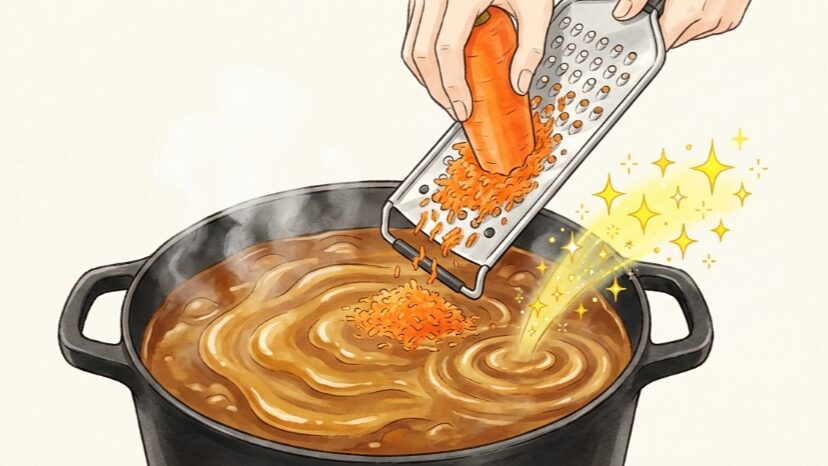 にんじんだけで作る時の工夫