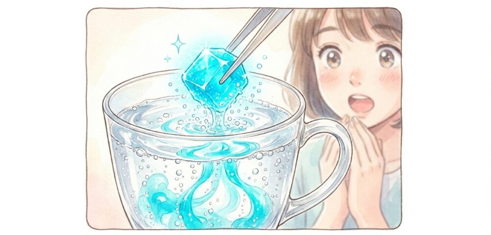 炭酸水や紅茶に入れて楽しむ