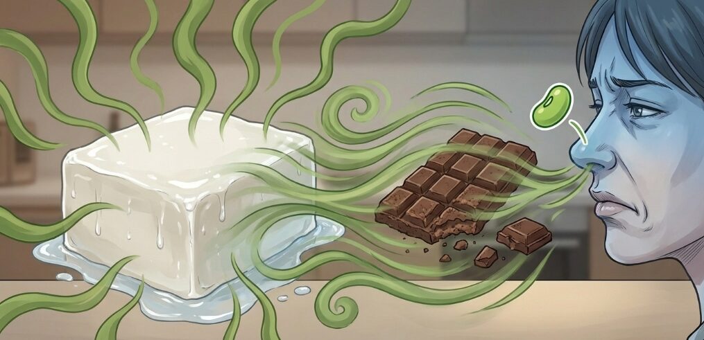 豆腐の匂いが残って美味しくない