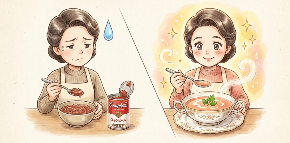 キャンベルスープまずい