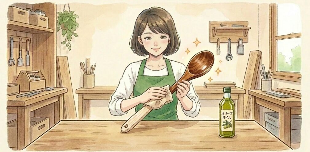  蜜蝋ワックス・オリーブオイル（天然の艶出し）