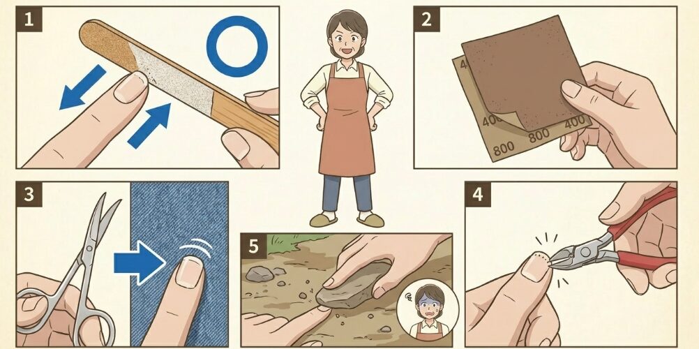 元ホムセン店員が教える！爪切りの代用品5選