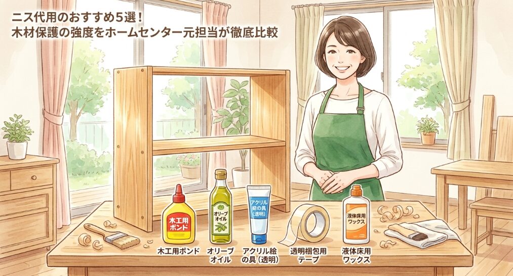 ニス代用のおすすめ5選