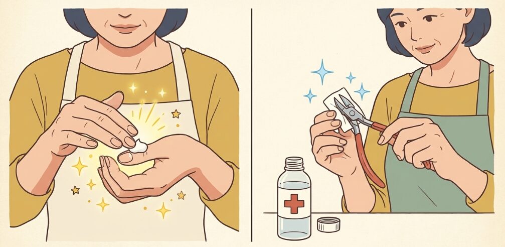  代用品を使った後のアフターケアと注意点