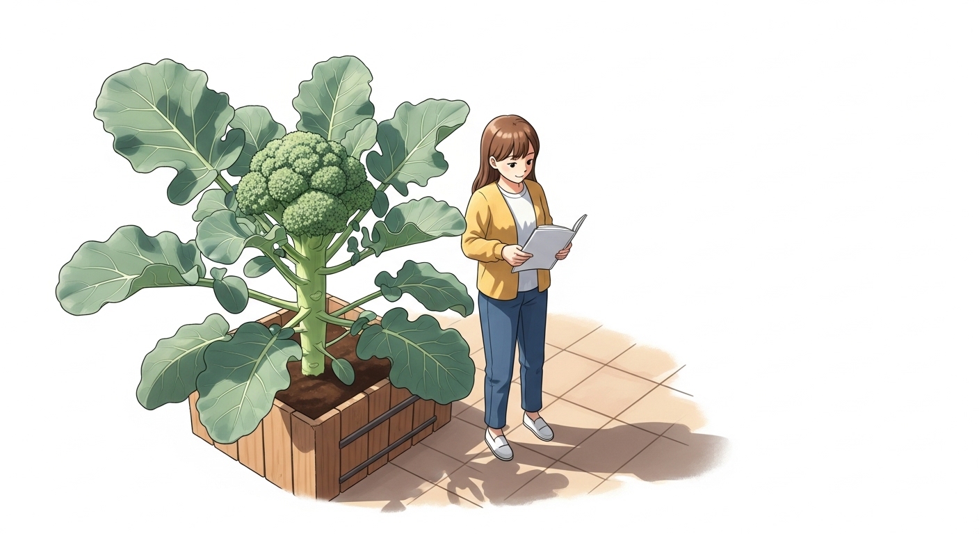 ブロッコリー 家庭菜園 プランター