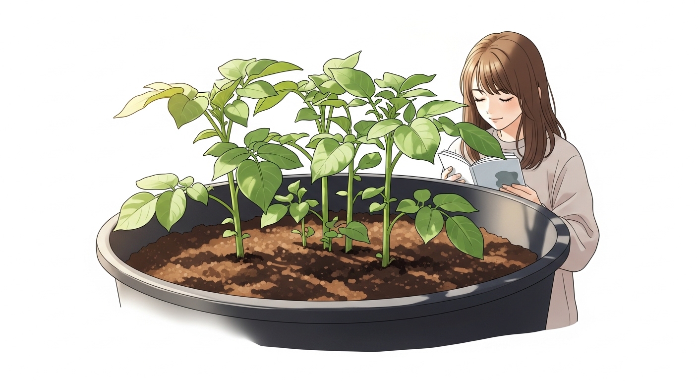 じゃがいも プランター栽培