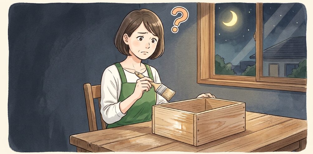 ニスの代用品が必要になる場面とは？