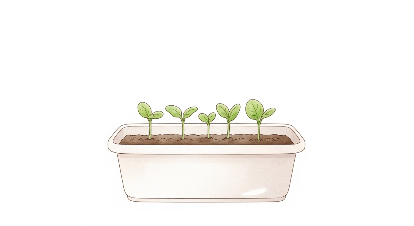 ほうれん草 プランター 大きく ならない