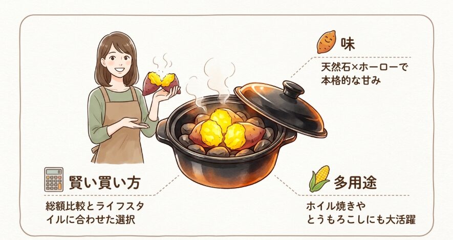 高木金属工業 ホーロー石焼きいも器