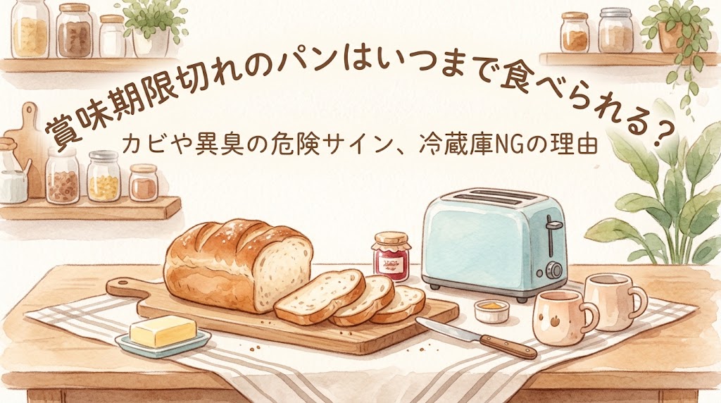 賞味期限切れのパンはいつまで食べられる？
