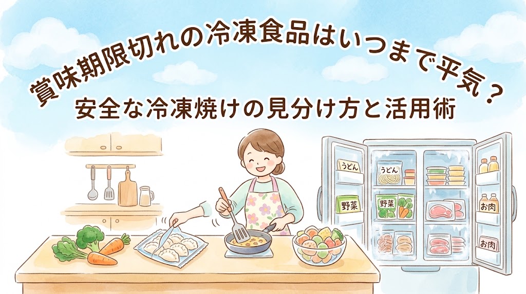 賞味期限切れの冷凍食品はいつまで平気？