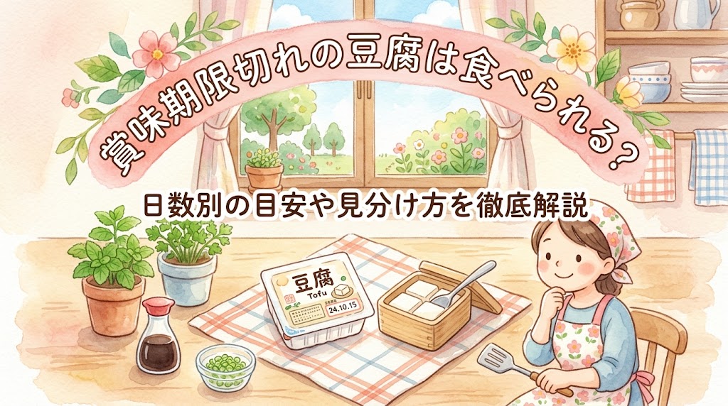 賞味期限切れの豆腐は食べられる？