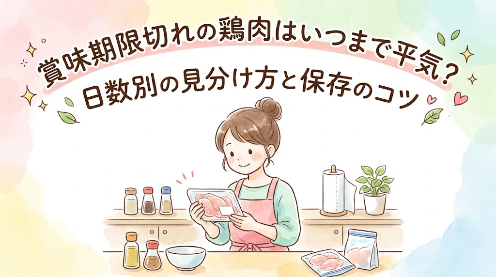 賞味期限切れの鶏肉はいつまで平気？